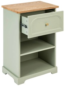 Нощно шкафче atmosphera Mohea, 67 cm, Зелен