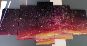 картини от 5 части – Маслена живопис на небето