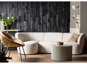 Бежова кръгла масичка за кафе ø 60 cm Sanne - WOOOD