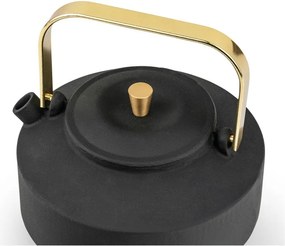 Черен чугунен чайник с цедка 1 l Shangdong – Bredemeijer