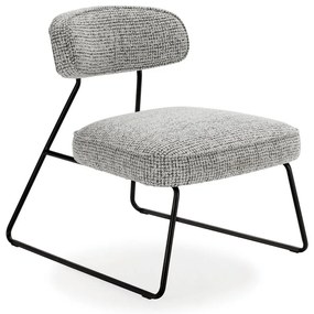 Черно-бяло кресло Elon – Marckeric