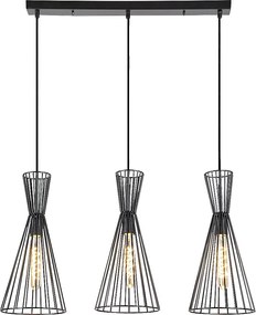 Rabalux Leandros Висящи осветителни тела IP20 E27 3x MAX 40W K 72006