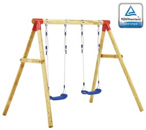 Комплект люлки, 230x130x166 см, борово дърво