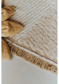 Бежово памучно детско килимче за игра 120x170 cm Farm Fields – Lorena Canals