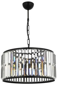 Полилей на верига PUNE 3xE27/40W/230V черен