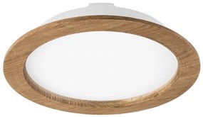 LED Лампа за окачен таван WOODY SPOT LED/23,5W/230V 4000K орех ø 23,5 см