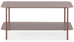 Теракотена метална масичка за кафе 58x90 cm Beatrix – MOME