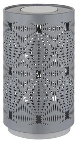 Globo 21018G - LED RGB настолна лампа AMIYAH LED/1W/5V 500 mAh сива