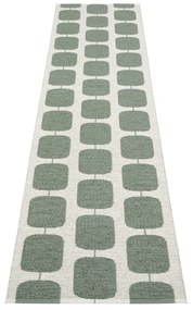 Зелена и кремава пътека за открито и закрито 70x300 cm Sten Army – Pappelina