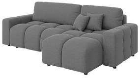 Сив разтегателен ъглов диван (променлив) Luki – Ropez