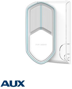 Инверторен климатик AUX Q-Plus ASW-H12C5C4/BQAR3DI-C1, 12000 BTU, 23 м2, A++, Wi-Fi, R-32, Бял