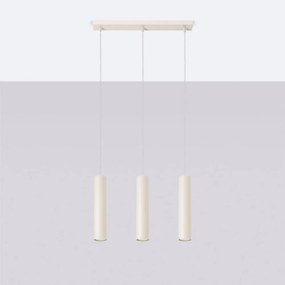 Кремаво висящо осветително тяло Castro – Sollux