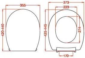 Капак за тоалетна Japar Efes
