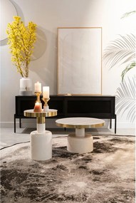 Метална кръгла странична масичка ø 60 cm Glam – Zuiver