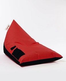 Градински пуф Pyramid Large Double Color Bed Pouf, цвят Червен
Черен