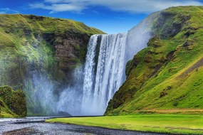 Фототапет – Емблематичен водопад в Исландия