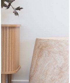 Каменна кръгла странична масичка ø 47,5 cm Bonn – House Nordic