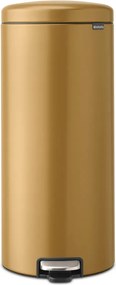 Стоманено кошче за боклук с педал в златист цвят 30 l NewIcon – Brabantia