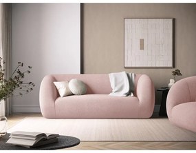 Светлорозов диван от букле 210 cm Essen - Cosmopolitan Design