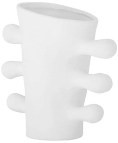 Бяла каменна ваза Pernilla - Bloomingville