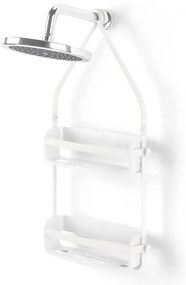 Бял висящ пластмасов рафт за баня Flex - Umbra