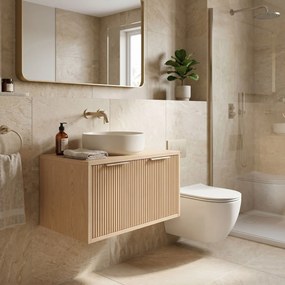 Шкаф за мивка Rea Core 60cm Beige