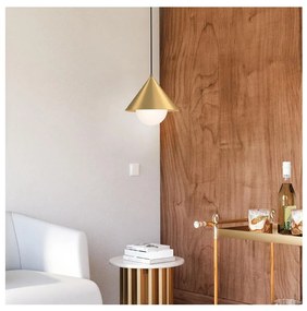 Alora Mood ALM-REMYCK-P-GD -Полилей на кабел REMYCK 1xE27/60W/230V pr.34,3cm златен