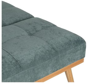 Тюркоазен шенилов разтегателен диван 178 cm – Ixia