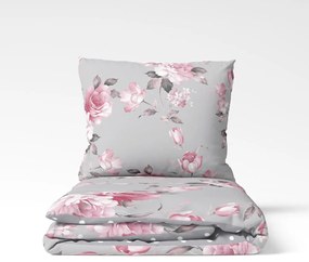 Сиво памучно спално бельо за двойно легло , 200 x 220 cm Belle - Bonami Selection