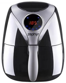 Фритюрник с горещ въздух ZEPHYR ZP 1980 AH , 1600W, 3.2 литра, Дигитален, Таймер, Черен