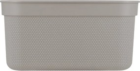 Пластмасова кутия за съхранение с капак Deco - Rotho