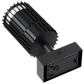 Дизайнерски външен таванен прожектор черен IP44 - Борис