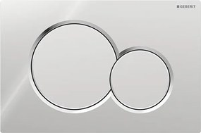 Geberit 115.770.KA.5 - Бутон за промиване Sigma01 Round 24,6x16,4 cm хром