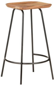 320652 vidaXL Бар табуретки, 4 бр, акациево дърво масив