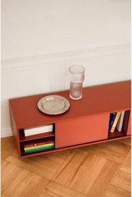 Теракотена маса за телевизор 160x48x42 cm Taro – noo.ma