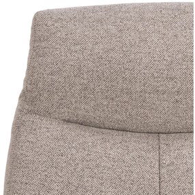 Бежово релаксиращо кресло от плат букле London – Actona