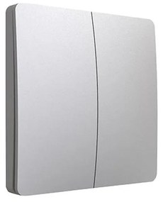 Кинетичен безжичен превключвател 2P IP67 сребрист