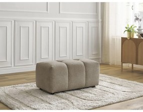 Бежова шенилова табуретка Roxelane – Bobochic Paris
