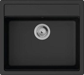 Hansgrohe S520-F510 Композитна мивка за вграждане върху плот