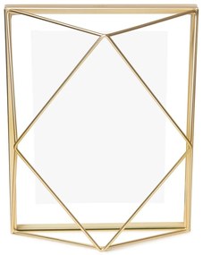 Метална стойка/рамка за стена в златист цвят 18x23 cm Prisma - Umbra