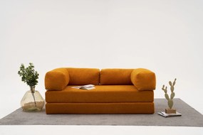 Троен диван Comfort, цвят Оранжев