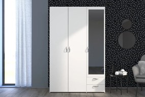 Гардероб Dorm 3-врати с огледало-Leuko