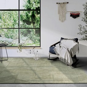 Зелен ръчно изработен вълнен килим 160x230 cm Ursule – Villeroy&amp;Boch