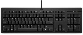 Клавиатура HP 266C9AA#ABE Черен Испанска Qwerty