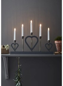 Сива коледна светлинна украса Melissa – Markslöjd