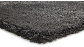 Сив килим 150x80 cm Shaggy Reciclada - Universal