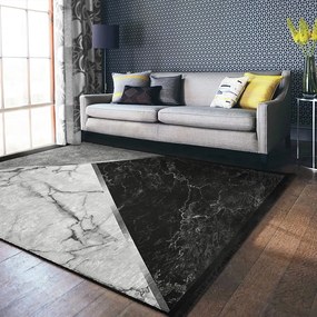 Бяло-черен килим 160x230 cm - Mila Home