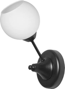 Аплик ЕТНА, черен, 1xE27