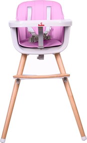 Buba  -  Столче за хранене Buba Carino, Розово