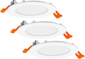 Osram - Комплект 3x LED вградени спот осветителни тела SPOT LED/8W/230V 3000K бели